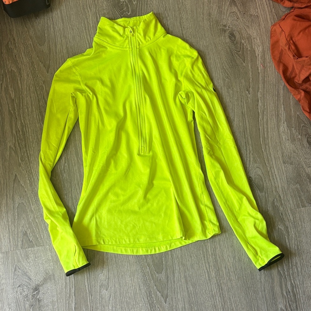 Neon Yellow Nike Women's Top